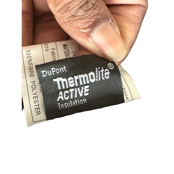 Danier Canada Thinsulate Leather Jacket With Removable Vest Warm Stylish Sz 6-8 - Picture 4 of 14